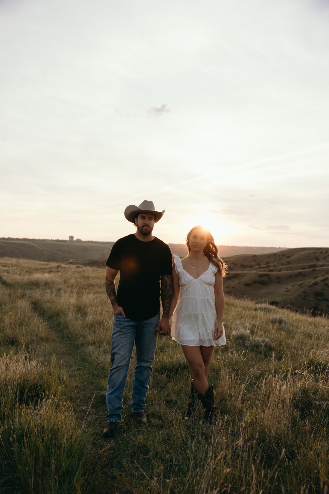 Shelby and Grayson, the Calgary couple behind Party Poopers